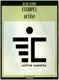 Casiopea - Active 乐队总谱吉他贝斯鼓书籍卡西欧贝亚乐谱