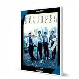 Casiopea -精选9曲乐队总谱吉他贝斯鼓书籍